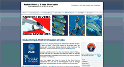 Desktop Screenshot of kontikidivers.com